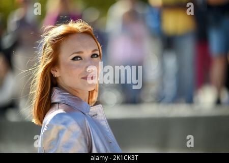 La Rochelle, France. 17th septembre 2022. Chloé Jouannet assiste au photocall lors du festival de la Rochelle Fiction à 17 septembre 2022, à la Rochelle, en France. Photo de Franck Castel/ABACAPRESS.COM crédit: Abaca Press/Alay Live News Banque D'Images