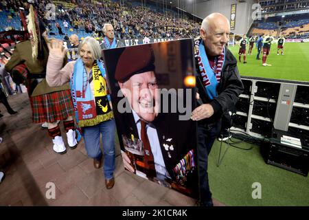 ARNHEM - anciens combattants aéroportés présents lors du match hollandais entre vitesse et FC Volendam au Gelredome sur 17 septembre 2022 à Arnhem, aux pays-Bas. PNA JEROEN PUTMANS Banque D'Images