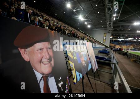 ARNHEM - anciens combattants aéroportés présents lors du match hollandais entre vitesse et FC Volendam au Gelredome sur 17 septembre 2022 à Arnhem, aux pays-Bas. PNA JEROEN PUTMANS Banque D'Images