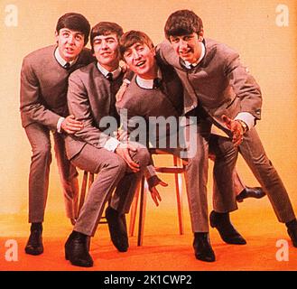 Livret de CD EMI - The Beatles /1962-1966. Banque D'Images