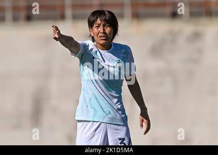 Milan, Italie. 17th septembre 2022. Mana Mihashi (Inter-femmes) pendant le match italien 'erie A Women entre Inter-femmes 6-1 femmes Pomigliano au stade Giacinto Facchetti sur 17 septembre 2022 à Milan, Italie. Crédit : AFLO Co. Ltd./Alay Live News Banque D'Images