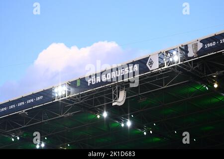 MOENCHENGLADBACH, ALLEMAGNE - 17 SEPTEMBRE 2022: Le match de football de Bundesliga Borussia Mönchengladbach contre RB Leipzig Banque D'Images