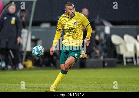SITTARD, PAYS-BAS - SEPTEMBRE 17 : Burak Yilmaz de Fortuna Sittard lors du match néerlandais entre Fortuna Sittard et Excelsior Rotterdam au stade Fortuna Sittard sur 17 septembre 2022 à Sittard, pays-Bas (photo de Joris Verwijst/Orange Pictures) Banque D'Images
