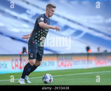 Birmingham, Royaume-Uni. 17th septembre 2022. Viktor Gyökeres #17 de Coventry City pendant le match de championnat de Sky Bet Birmingham City vs Coventry City à St Andrews, Birmingham, Royaume-Uni, 17th septembre 2022 (photo de Gareth Evans/News Images) à Birmingham, Royaume-Uni le 9/17/2022. (Photo de Gareth Evans/News Images/Sipa USA) Credit: SIPA USA/Alay Live News Banque D'Images