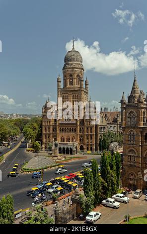 06 02 2008 Brihanmumbai Municipal Corporation (BMC) Building Mumbai Maharashtra Inde Banque D'Images