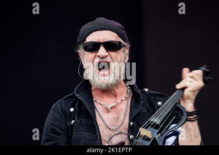 GOGOL BORDELLO SZIGET Festival, Budapest, HONGRIE , 12/08/2015 Florent 'MrCrash' B. Banque D'Images