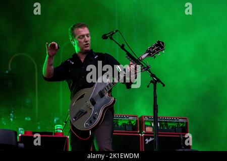 REINES DE L'ÂGE DE PIERRE SZIGET Festivall, Budapest, HONGRIE , 12/08/2014 Florent 'MrCrash' B. Banque D'Images