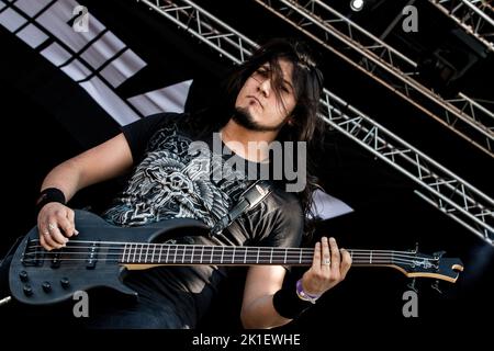 FESTIVAL ANNIHILATOR HELLFEST, Clisson, FRANCE , 22/06/2014 Florent 'MrCrash' B. Banque D'Images