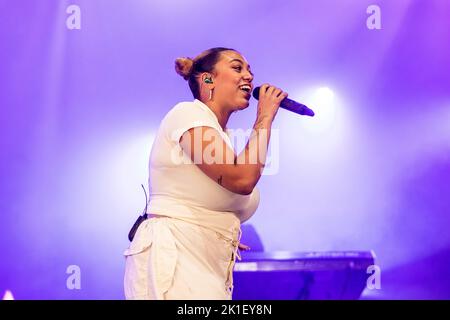 Biddinghuizen, pays-Bas 20 août 2022 Mahalia en direct au Lowlands Festival 2022 © Roberto Finizio/ Alay Banque D'Images