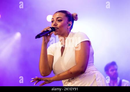 Biddinghuizen, pays-Bas 20 août 2022 Mahalia en direct au Lowlands Festival 2022 © Roberto Finizio/ Alay Banque D'Images