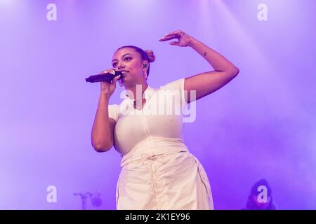 Biddinghuizen, pays-Bas 20 août 2022 Mahalia en direct au Lowlands Festival 2022 © Roberto Finizio/ Alay Banque D'Images