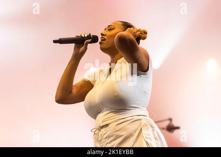 Biddinghuizen, pays-Bas 20 août 2022 Mahalia en direct au Lowlands Festival 2022 © Roberto Finizio/ Alay Banque D'Images