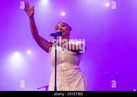 Biddinghuizen, pays-Bas 20 août 2022 Mahalia en direct au Lowlands Festival 2022 © Roberto Finizio/ Alay Banque D'Images