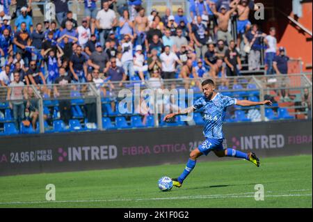 Stade Giuseppe Sinigaglia, Côme, Italie, 17 septembre 2022, Patrick Cutrone (Como) en action pendant Como 1907 vs SPAL - match de football italien série B. Banque D'Images