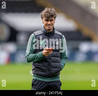 Paisley, Écosse, Royaume-Uni. 18th septembre 2022 ; St Mirren Park, Paisley, Renfrewshire, Écosse ; Scottish Premier League football, St Mirren v Celtic; Joao Pedro Neves Filipe Jota of Celtic Credit: Action plus Sports Images/Alay Live News Banque D'Images