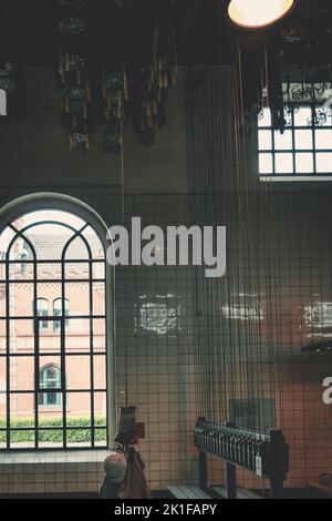 Vue intérieure sur la collierie de zollern à Dortmund Banque D'Images