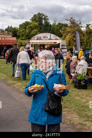 Ripon, North Yorkshire, 18th septembre 2022. Le dernier jour du spectacle de fleurs d'automne de Harrogate. Crédit photo: ernesto rogata/Alay Live News Banque D'Images