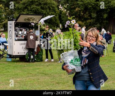 Ripon, North Yorkshire, 18th septembre 2022. Le dernier jour du spectacle de fleurs d'automne de Harrogate. Crédit photo: ernesto rogata/Alay Live News Banque D'Images