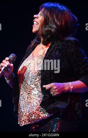 Jaki Graham effectuant le circuit des géants de l'âme à l'hôtel de ville de Sheffield , Sheffield , Royaume-Uni , 14.09.2022 Banque D'Images