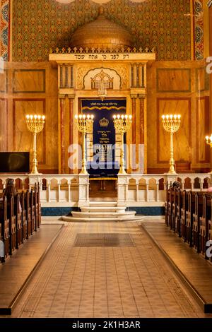 Synagogue de Sofia ou intérieur de Shul comme lieu de culte et d'étude pour les Juifs à Sofia, Bulgarie, Europe de l'est, Balkans, UE Banque D'Images