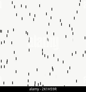 Motif de lignes verticales courtes, carreaux, ressemblant à la structure des trous de cartes perforés Banque D'Images