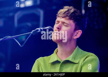 Saint-Cloud France 26 août 2022 James Blake en direct au Festival Rock en Seine Paris © Andrea Ripamonti / Alay Banque D'Images