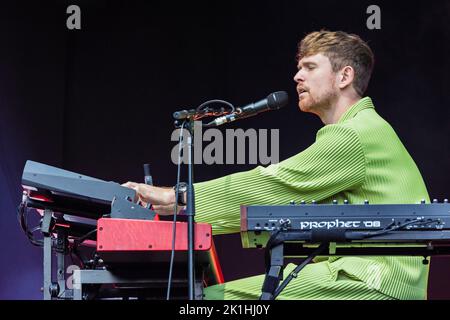 Saint-Cloud France 26 août 2022 James Blake en direct au Festival Rock en Seine Paris © Andrea Ripamonti / Alay Banque D'Images