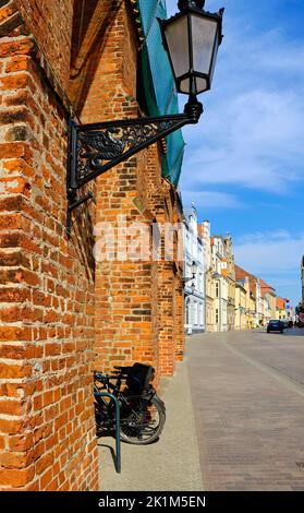 Église du Saint-Esprit, ville hanséatique de Wismar, Mecklenburg-Poméranie occidentale, Allemagne, Europe, 8 août, 2020. Banque D'Images