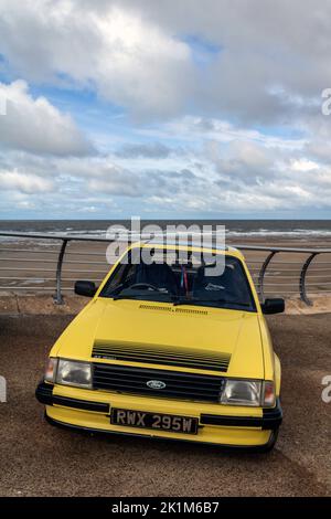 Escort Ford RS1600i. Blackpool Ford Day 2022. Banque D'Images