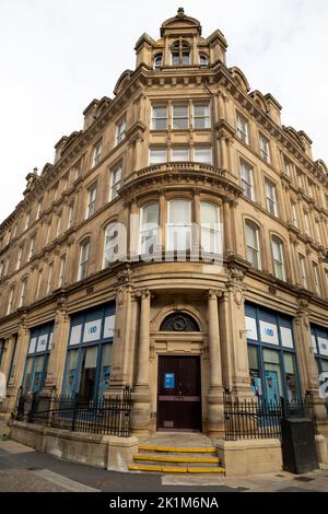 Bureaux de la banque du BST à Bradford, West Yorkshire. Banque D'Images