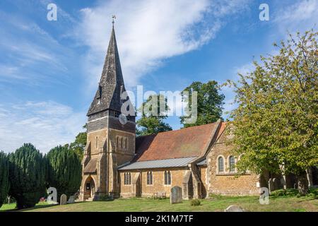 Église Saint Michael et All Angels, Lower Church Road, Sandhurst, Berkshire, Angleterre, Royaume-Uni Banque D'Images