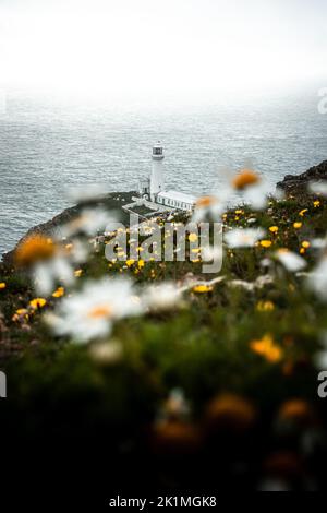 Phare de Southstack Banque D'Images