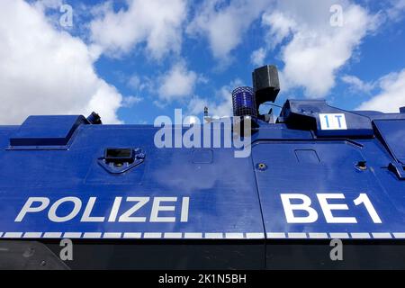 Journée d'ouverture, académie de police, 2022, Ruhleben, Berlin, Allemagne Banque D'Images