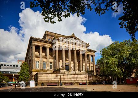 Centre-ville de Preston Musée Harris, galerie d'art et bibliothèque Banque D'Images