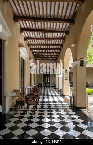 Casa Montejo à Merida, maison du conquistador du Yucatan, Francisco de Montejo Banque D'Images