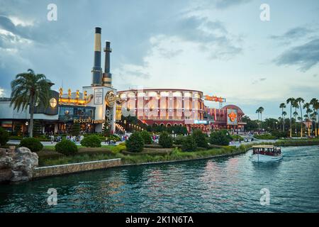 Universal Studios Florida thème Universal Blvd The Toothee Chocolate Emporium & Savory Feast Kitchen Banque D'Images