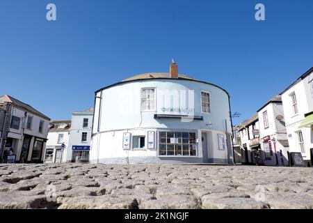 Padstow Cornwall UK 09 19 2022 ville paroisse civile et port de pêche région sud-ouest nord Cornwall Banque D'Images