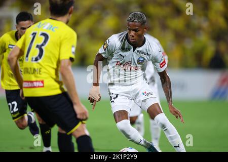 Stade Sankyo Frontier Kashiwa, Chiba, Japon. 17th septembre 2022. Marcinho (Frontale), 17 SEPTEMBRE 2022 - football : 2022 J1 rencontre de ligue entre Kashiwa Reysol 1-1 Kawasaki Frontale au stade Kashiwa Frontier, Chiba, Japon. Crédit: Naoki Morita/AFLO SPORT/Alay Live News Banque D'Images