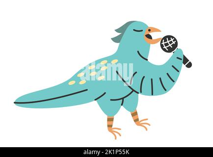 Joli animal de style scandinave Illustration de Vecteur