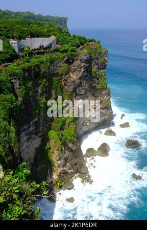 Indonésie Bali - Temple d'Uluwatu - Temple hindou de Pura Luhur Uluwatu Banque D'Images