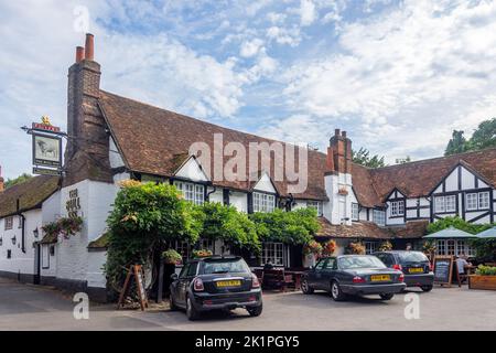 The Bull Inn, High Street, Sonning, Berkshire, Angleterre, Royaume-Uni Banque D'Images