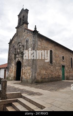 Chapel of Mercy in the historical center of Tui, Spain Stock Photo