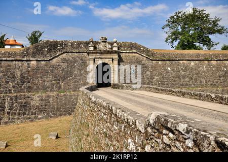 Forteresse et remparts de la ville de Valença do Minho, Portugal Banque D'Images