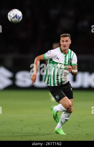 Turin, Italie, 17th septembre 2022. Andrea Pinamonti de l'US Sassuolo pendant le match de la série A au Stadio Grande Torino, Turin. Le crédit photo devrait se lire: Jonathan Moscrop / Sportimage Banque D'Images