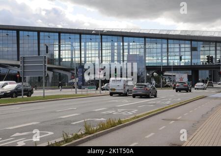 Kastrup/Copenahgen /Danemark/20 septembre 2022/ voyageurs au départ de l'aéroport international de Copehagen et arrivant à la troisième à Kastrup Copenhague Danemark. (Photo. Francis Joseph Dean/Dean photos. Banque D'Images