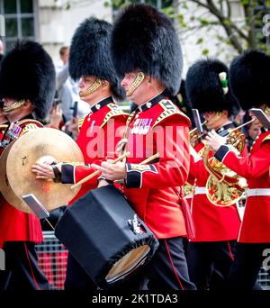 Westminster, Londres, Royaume-Uni. 19th septembre 2022. Funérailles de la reine Elizabeth II Credit: Newspics UK London/Alay Live News Banque D'Images