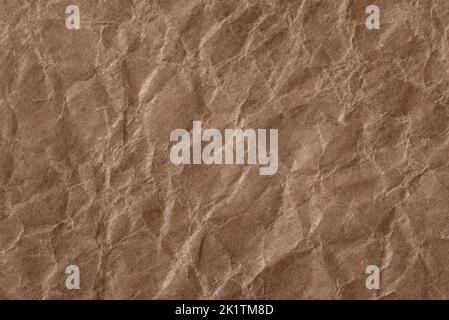 coarse crumpeled paper close up background Stock Photo