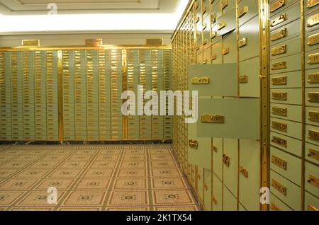 Chambre Tresor vintage Banque D'Images