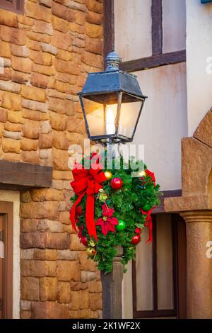 Le pavillon français à Epcot Center, Orlando, Floride, États-Unis. Banque D'Images