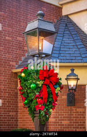 Le pavillon français à Epcot Center, Orlando, Floride, États-Unis. Banque D'Images